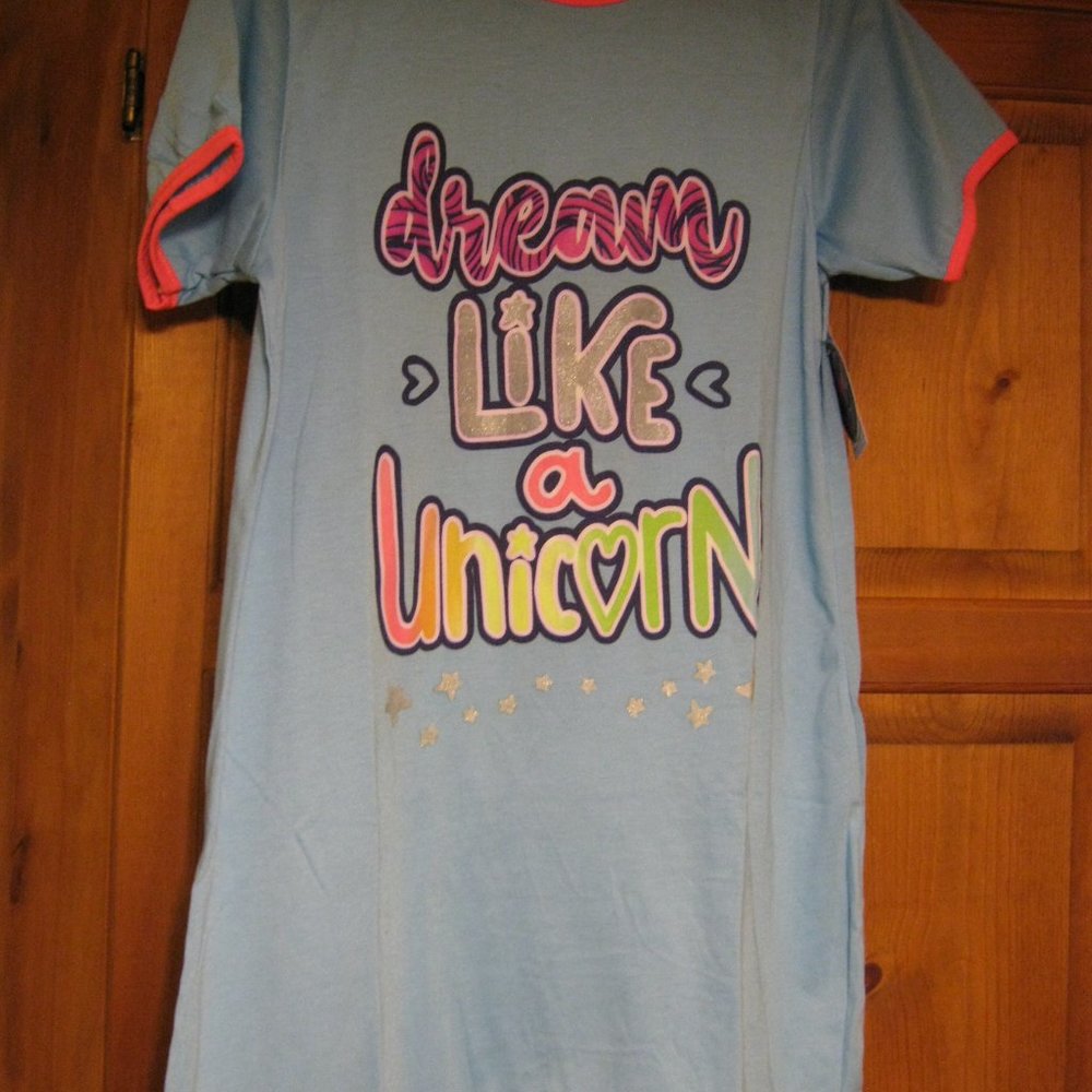 NWT Angel Face Girl's Sleepwear Dream like A Unicorn  Size 14 Angel Face